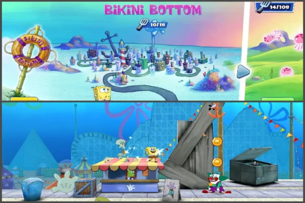 معرفی بازی Spongebob Squarepants: Patty Pursuit