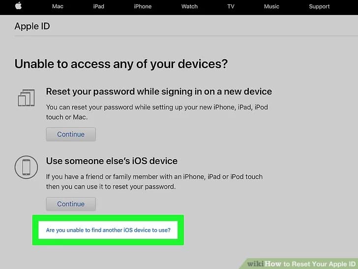?Are you unable to find another iOS device to use کلیک کنید.