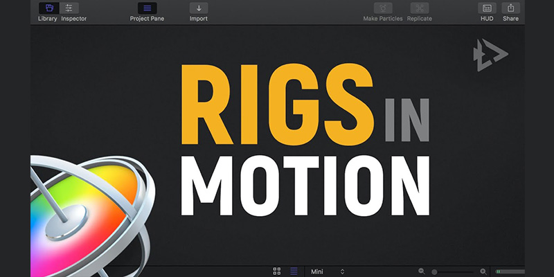 Rigs در Apple Motion