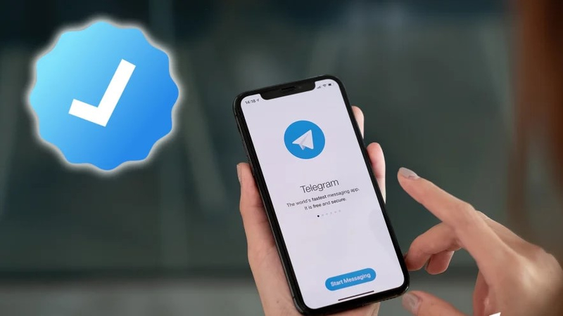 نحوه دریافت تیک آبی تلگرام